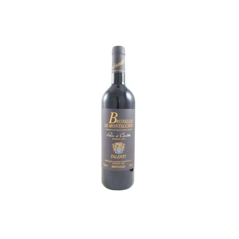 Talenti - Brunello Di Montalcino Riserva Pian Di Conte 2015 Ml. 750 Divine Golosità Toscane