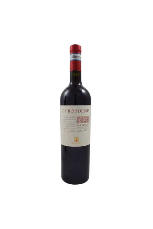 Santi - Bardolino Classico Ca' Bordenis 2015 Ml. 750 Divine Golosità Toscane Santi - Bardolino Classico Ca' Bordenis 2015 Ml. 750 Divine Golosità Toscane