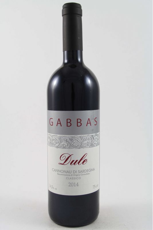Giuseppe Gabbas - Cannonau Classico Dule 2014 Ml. 750 Divine Golosità Toscane