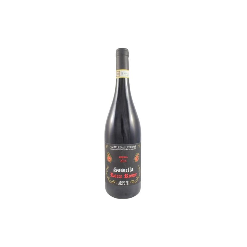 Arpepe - Valtellina Superiore Sassella Riserva Rocce Rosse 2016 Ml. 750 Divine Golosità Toscane