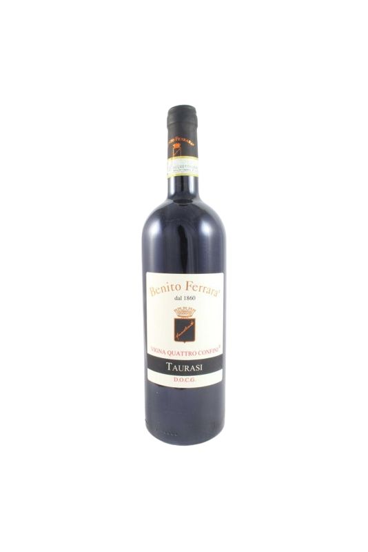 Benito Ferrara - Taurasi Vigna Quattro Confini 2018 Ml. 750 Divine Golosità Toscane