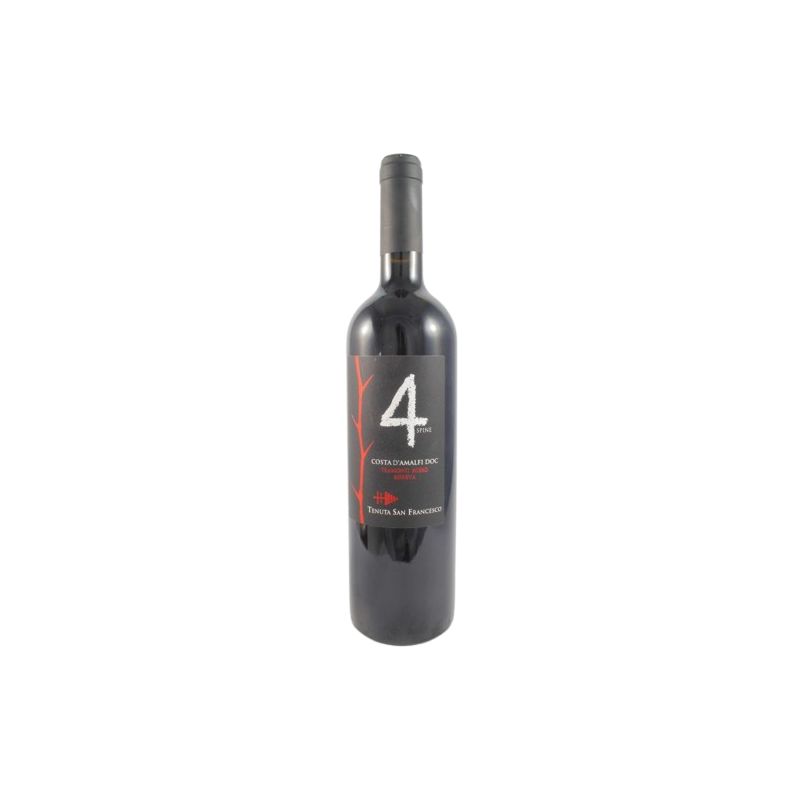 Tenuta San Francesco - Costa D'Amalfi Riserva Quattrospine  2019 Ml. 750 Divine Golosità Toscane