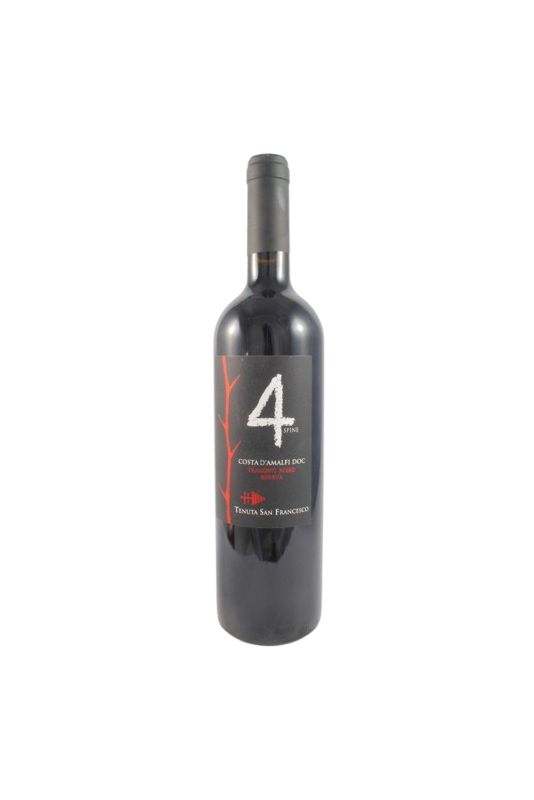 Tenuta San Francesco - Costa D'Amalfi Riserva Quattrospine 2019 Ml. 750 Divine Golosità Toscane Tenuta San Francesco - Costa D'Amalfi Riserva Quattrospine 2019 Ml. 750 Divine Golosità Toscane