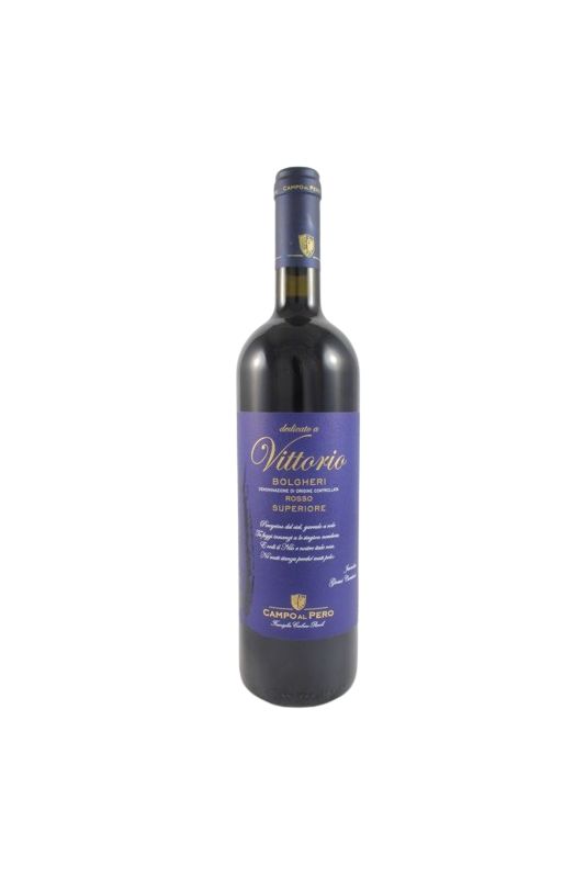 Campo Al Pero - Bolgheri Superiore Dedicato A Vittorio 2019 Ml. 750 Divine Golosità Toscane Campo Al Pero - Bolgheri Superiore Dedicato A Vittorio 2019 Ml. 750 Divine Golosità Toscane