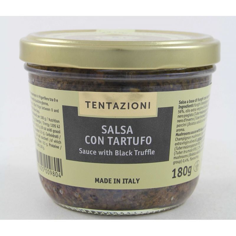 T&C Sauce With Black Truffles Gr. 180 Divine Golosità Toscane