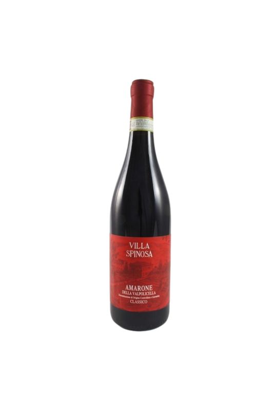 Villa Spinosa - Amarone Della Valpolicella Classico 2017 Ml. 750 Divine Golosità Toscane Villa Spinosa - Amarone Della Valpolicella Classico 2017 Ml. 750 Divine Golosità Toscane