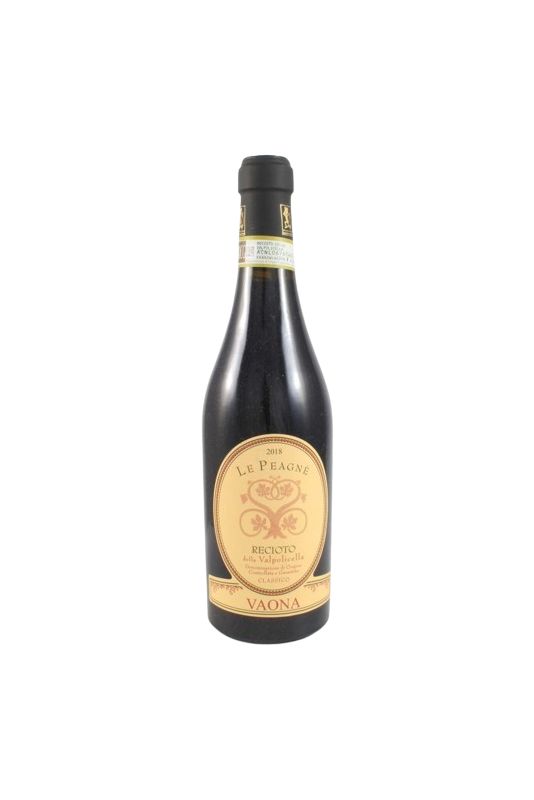 Vaona - Recioto Classico Le Peagne 2018 Ml. 500 Divine Golosità Toscane