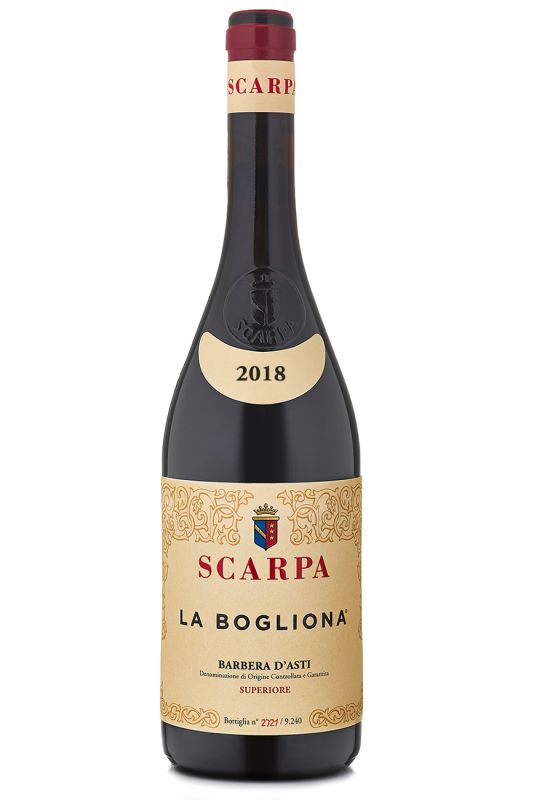 Scarpa - Barbera D'Asti La Bogliona 2018 Ml. 750 Divine Golosità Toscane Scarpa - Barbera D'Asti La Bogliona 2018 Ml. 750 Divine Golosità Toscane