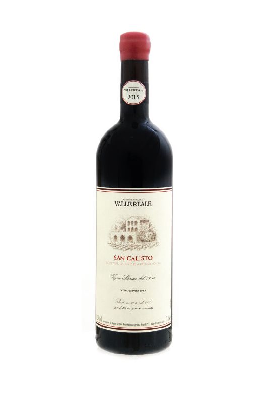 Valle Reale - Montepulciano D'Abruzzo Cru San Calisto 2015 Ml. 750 Divine Golosità Toscane