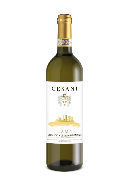 Cesani - Vernaccia Di San Gimignano Clamys 2022 Ml. 750 Divine Golosità Toscane