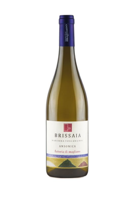Fattoria Di Magliano  Ansonica Brissaia 2023 Ml. 750 Divine Golosità Toscane