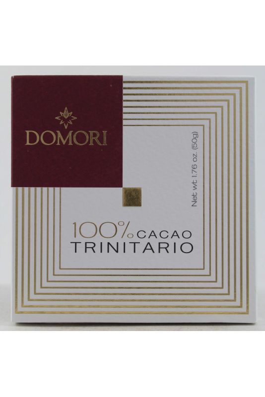 Domori Dark Chocolate 100% Trinitario Gr. 50 Divine Golosità Toscane