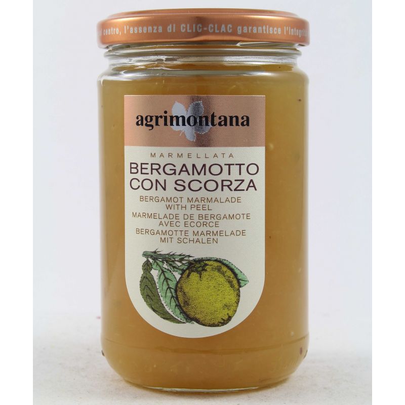 Agrimontana Marmellata Bergamotto Con Scorza gr. 350 Divine Golosità Toscane