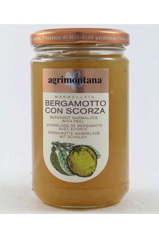 Agrimontana Marmellata Bergamotto Con Scorza gr. 350 Divine Golosità Toscane