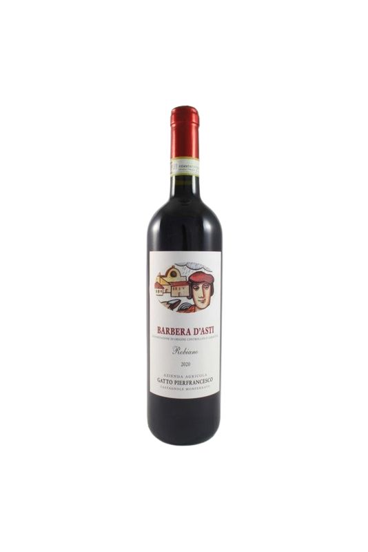 Pierfrancesco Gatto - Barbera D'Asti Robiano 2020 Ml. 750 Divine Golosità Toscane