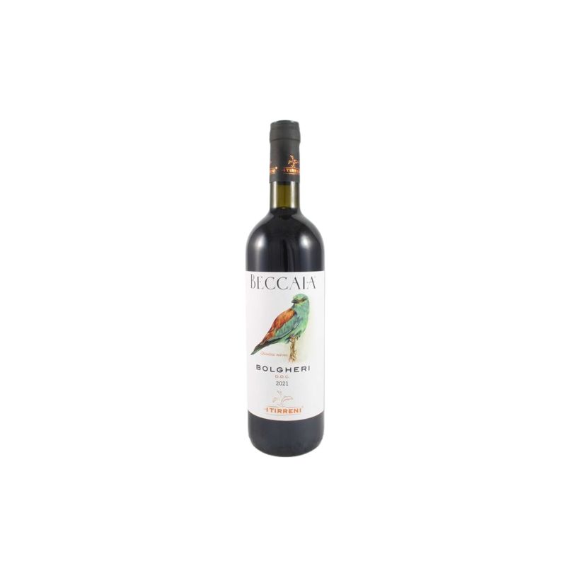 I Tirreni - Bolgheri Rosso Beccaia 2021 Ml. 750 Divine Golosità Toscane