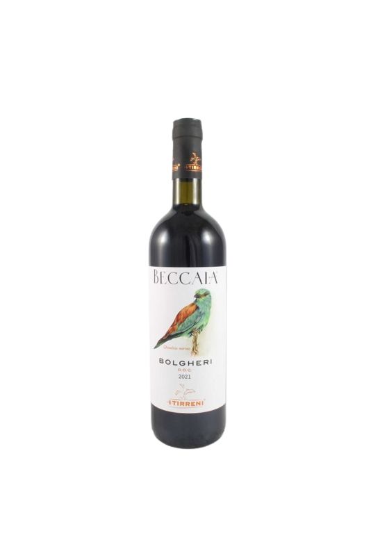 I Tirreni - Bolgheri Rosso Beccaia 2021 Ml. 750 Divine Golosità Toscane
