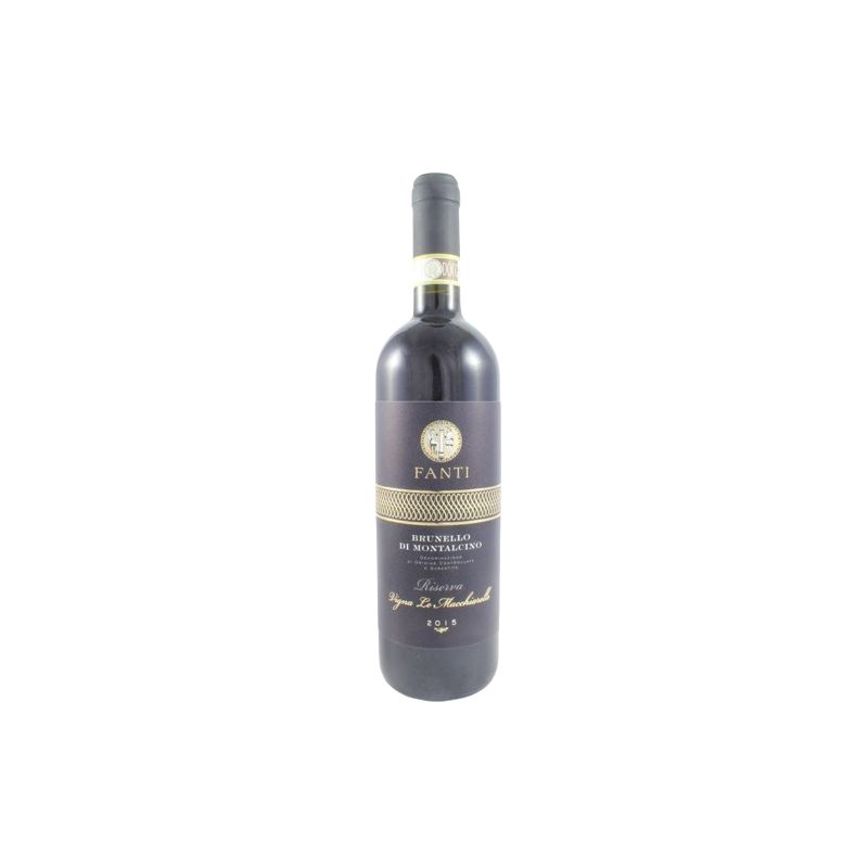Fanti - Brunello Di Montalcino Riserva Vigna Le Macchiarelle 2015 Ml. 750 Divine Golosità Toscane