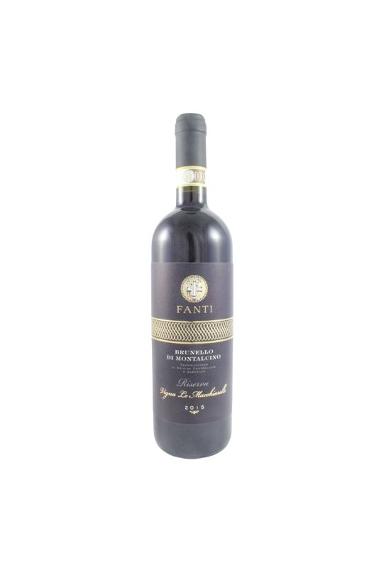 Fanti - Brunello Di Montalcino Riserva Vigna Le Macchiarelle 2015 Ml. 750 Divine Golosità Toscane Fanti - Brunello Di Montalcino Riserva Vigna Le Macchiarelle 2015 Ml. 750 Divine Golosità Toscane