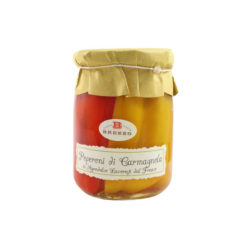 Brezzo Peperoni Di Carmagnola In Agrodolce Gr. 560 Divine Golosità Toscane
