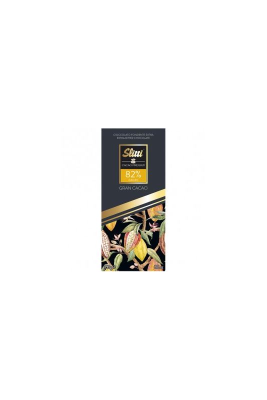 Slitti Tavoletta Gran Cacao 82% Gr. 100 Divine Golosità Toscane