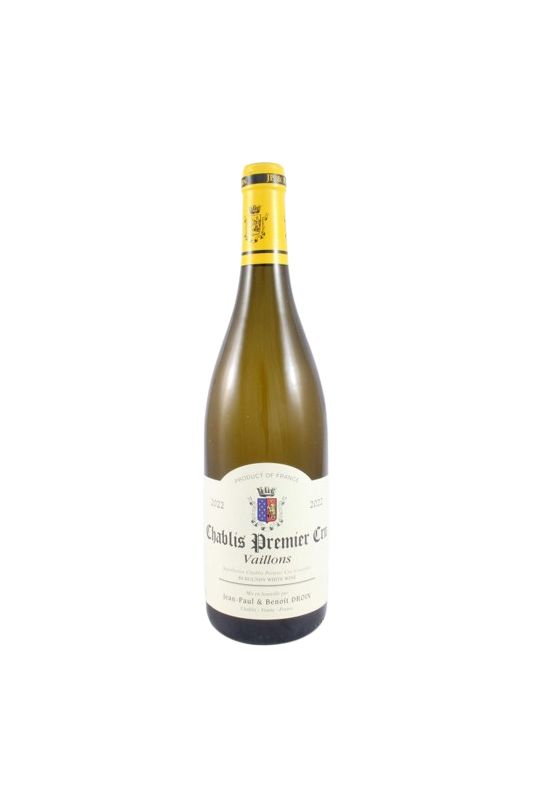 Jean Paul & Benoit Droin - Chablis Premier Cru Vaillons 2022 Ml. 750 Divine Golosità Toscane Jean Paul & Benoit Droin - Chablis Premier Cru Vaillons 2022 Ml. 750 Divine Golosità Toscane