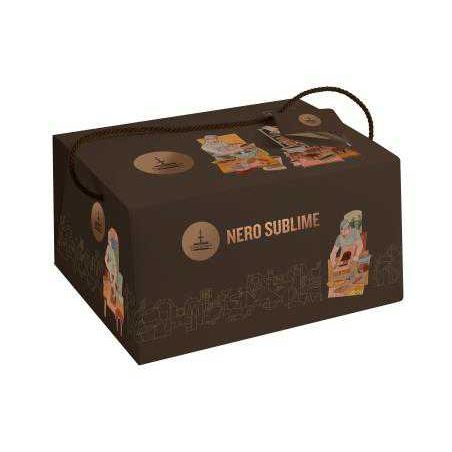 Fiasconaro Panettone Nero Sublime E Crema Al Cioccolato Di Sicilia Kg. 1 Divine Golosità Toscane