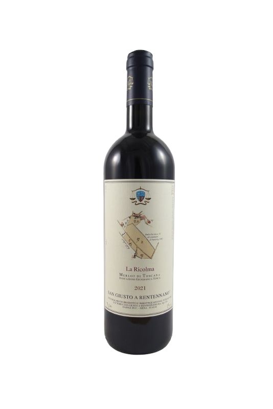 San Giusto A Rentennano - La Ricolma Biologico 2021 Ml. 750 Divine Golosità Toscane San Giusto A Rentennano - La Ricolma Biologico 2021 Ml. 750 Divine Golosità Toscane