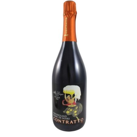 Contratto - For England Blanc De Noir Pas Dosé 2018 Ml. 750 Divine Golosità Toscane