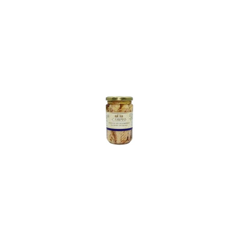 Campisi Filetti Di Sgombro In Olio D'Oliva Gr. 300 Divine Golosità Toscane