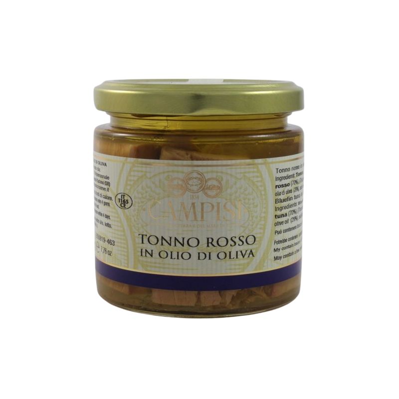 Campisi Tonno Rosso In Olio D'Oliva Gr. 220 Divine Golosità Toscane