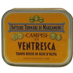 Campisi Ventresca Di Tonno Rosso In Olio D'Oliva Gr. 340 Divine Golosità Toscane