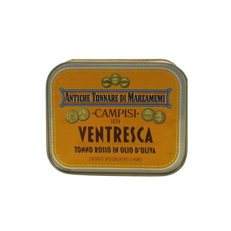 Campisi Ventresca Di Tonno Rosso In Olio D'Oliva Gr. 340 Divine Golosità Toscane