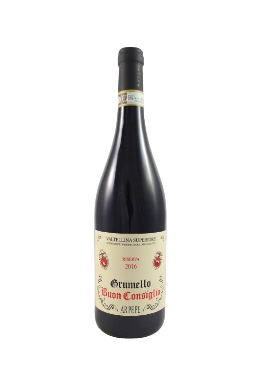 Arpepe - Valtellina Superiore Grumello Riserva Buon consiglio 2016 Ml. 750 Divine Golosità Toscane Arpepe - Valtellina Superiore Grumello Riserva Buon consiglio 2016 Ml. 750 Divine Golosità Toscane