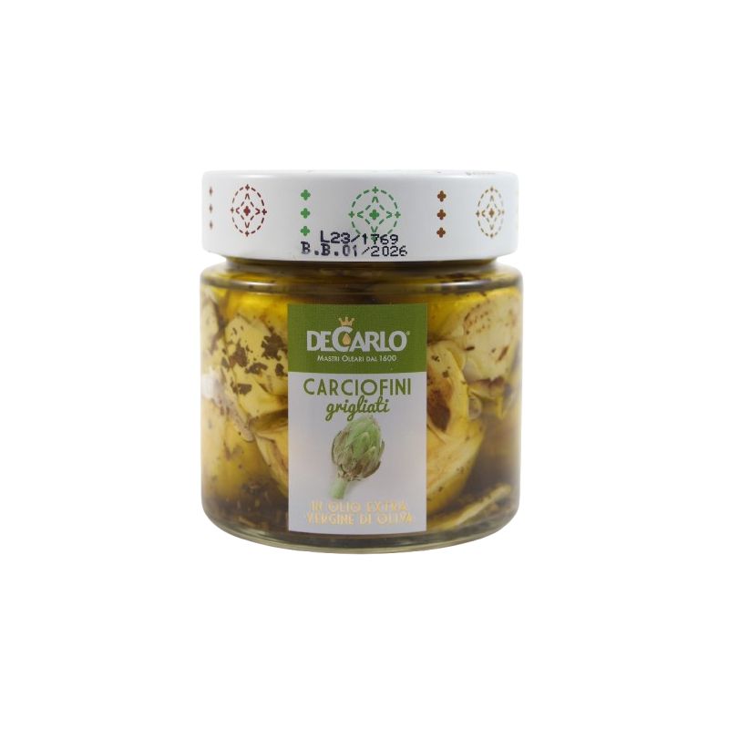 De Carlo Carciofi Grigliati Gr. 200 Divine Golosità Toscane