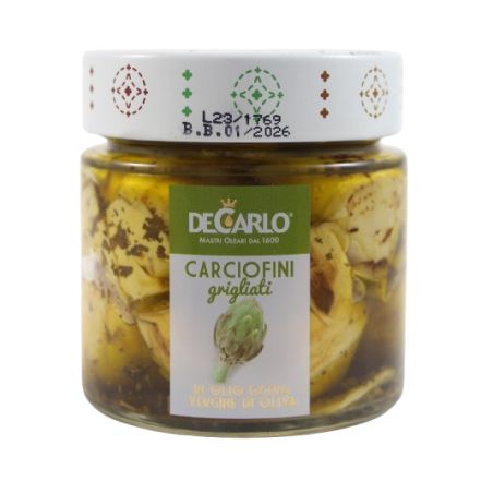 De Carlo Carciofi Grigliati Gr. 200 Divine Golosità Toscane