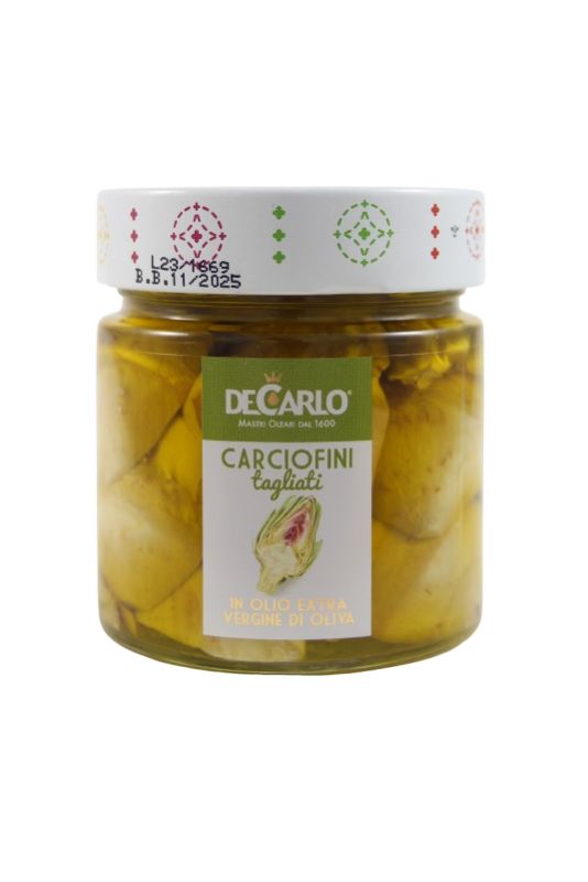 De Carlo Carciofi Tagliati Gr. 200 Divine Golosità Toscane De Carlo Carciofi Tagliati Gr. 200 Divine Golosità Toscane