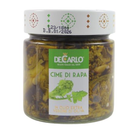 De Carlo Cime Di Rapa Gr. 200 Divine Golosità Toscane