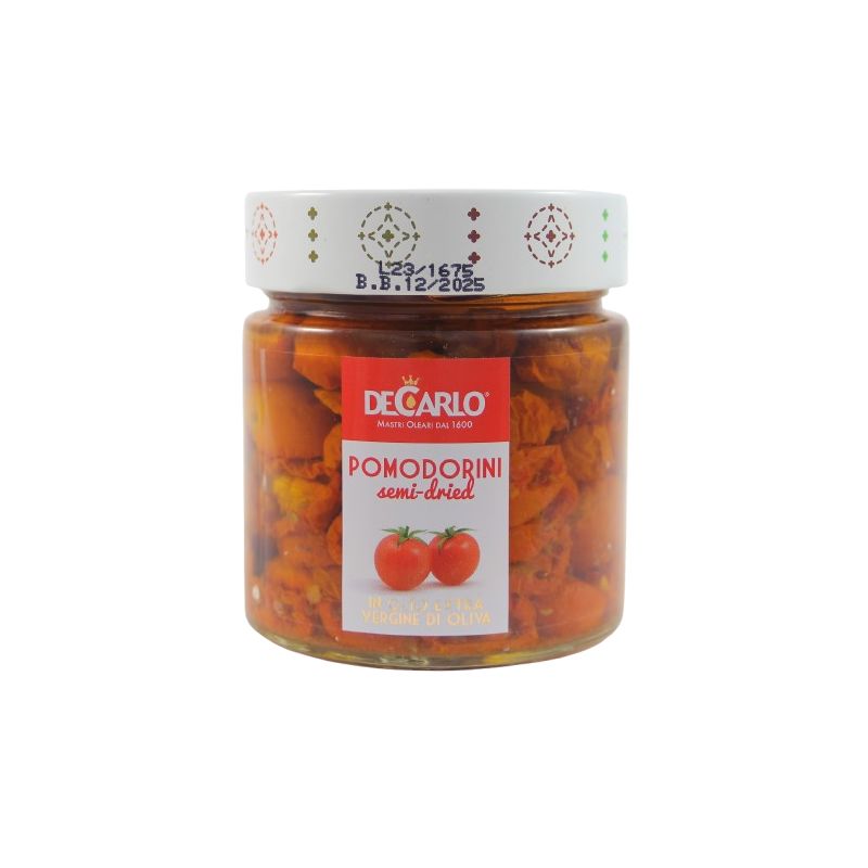 De Carlo Pomodorini Semi Dried Gr. 200 Divine Golosità Toscane