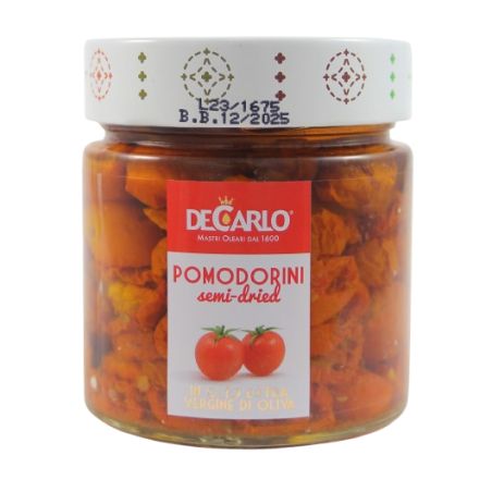 De Carlo Pomodorini Semi Dried Gr. 200 Divine Golosità Toscane