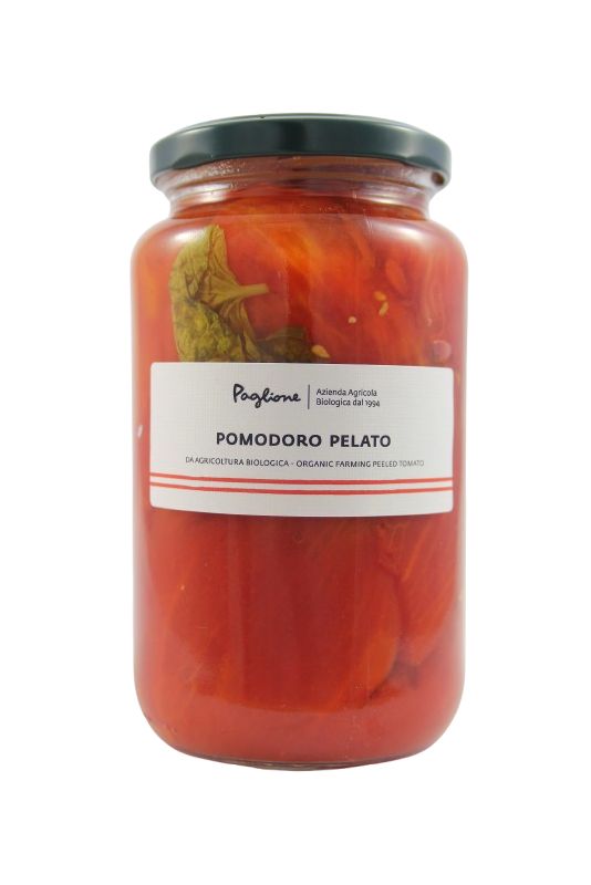 Paglione Pomodoro Pelato Biologico Gr. 530 Divine Golosità Toscane Paglione Pomodoro Pelato Biologico Gr. 530 Divine Golosità Toscane