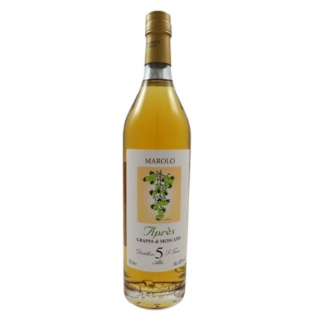 Marolo Grappa Di Moscato Apres 5 anni Ml. 700 Divine Golosità Toscane