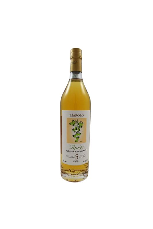 Marolo Grappa Di Moscato Apres 5 anni Ml. 700 Divine Golosità Toscane