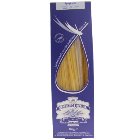 Benedetto Cavalieri Durum Wheat Semolina Spaghetti Gr. 500 Divine Golosità Toscane