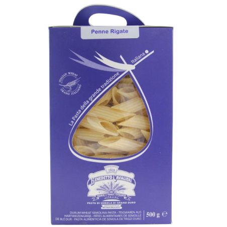 Benedetto Cavalieri Durum Wheat Semolina Penne Rigate Gr. 500 Divine Golosità Toscane