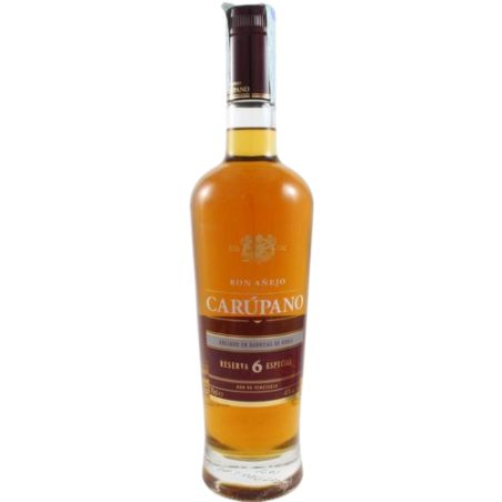 Ron Anejo Carupano Especial 6 Ml. 700 Divine Golosità Toscane