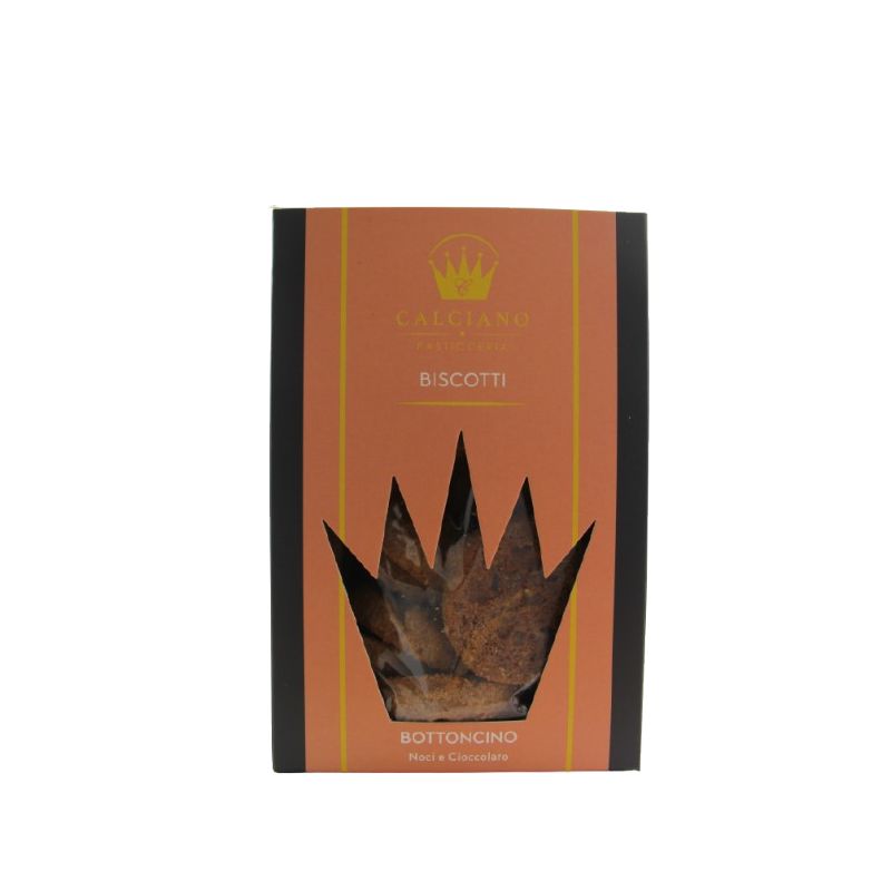 Pasticceria Calciano Biscotti Bottoncini Noci E Pistacchio Gr. 180 Divine Golosità Toscane