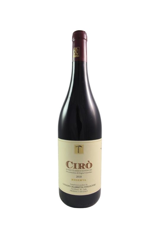 Cataldo Calabretta - Cirò Classico Superiore Riserva 2018 Ml. 750 Divine Golosità Toscane