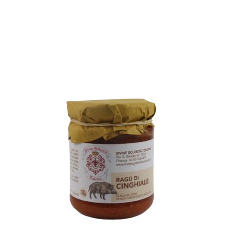 Divine Golosità Toscane Sugo Di Cinghiale Gr. 180 Divine Golosità Toscane