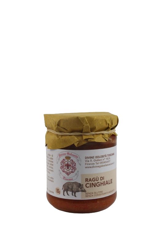 Divine Golosità Toscane Sugo Di Cinghiale Gr. 180 Divine Golosità Toscane